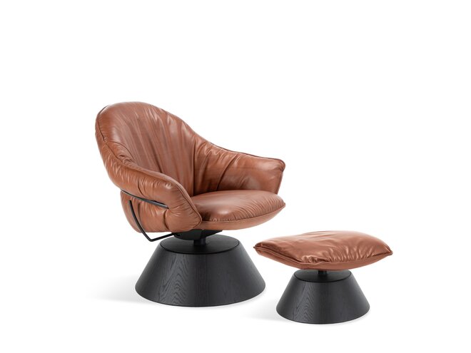 marie ②フラットソファ Marie Lounge Chair Low | Freifrau Manufaktur